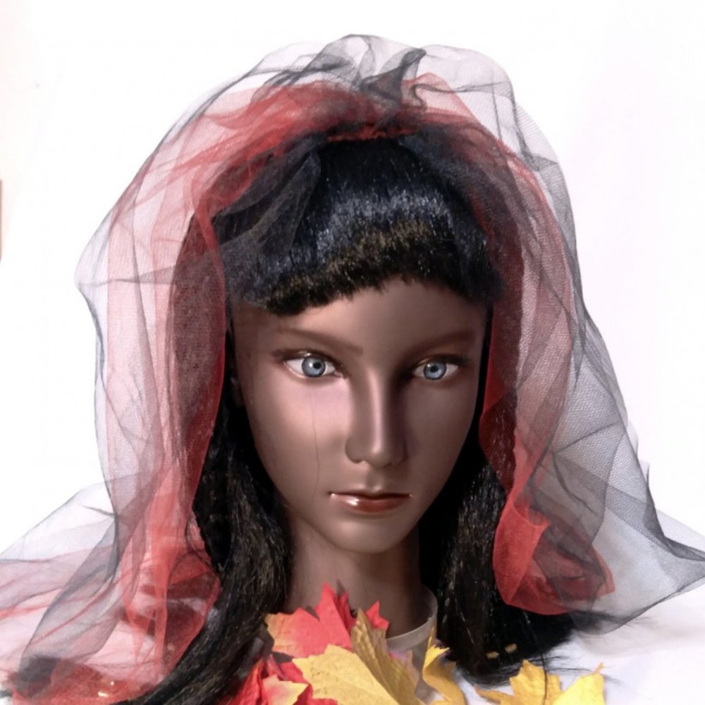 Harlequinn Gothic Veil